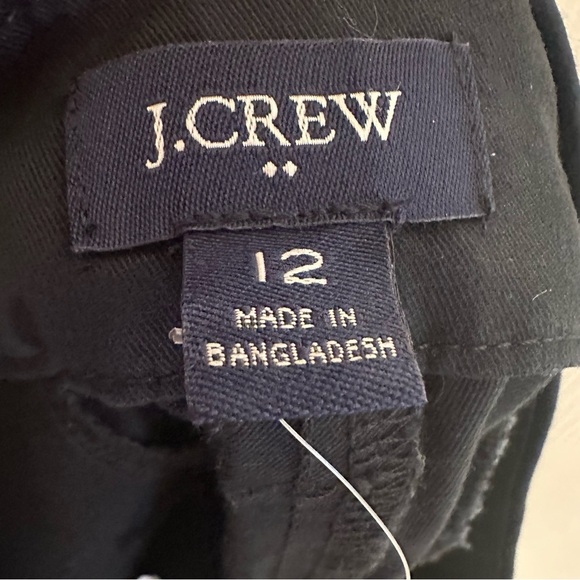 J.Crew Factory Women's Black 9" Frankie Bermuda Chino Short AL569 Size 12 - Picture 6 of 9